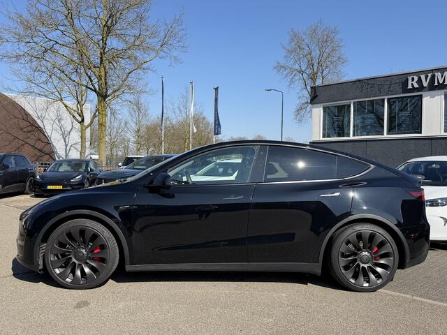 Tesla Model Y Performance AWD 75 kWh VAN ¤38.900,- NU VOOR SLECHTS ¤35.877,- Uw LENTEVOORDEEL ¤3.023,-AUTOPILOT| 21 INCH TURBINE VELGEN| ACHTERBANK VERWARMD| STOEL + STUURVERWARMING |DE HOOGVOLTACCU EN AANDRIJFLIJN GARANTIE TOT 2030 of 192.000KM |