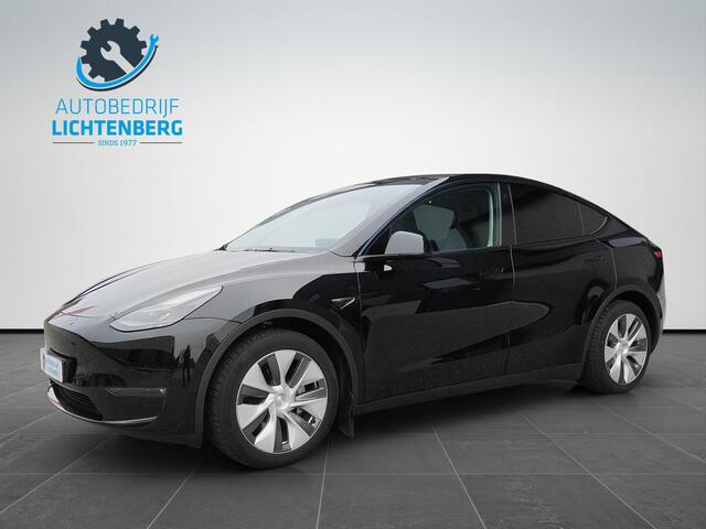 Tesla Model Y Long Range AWD 75 kWh Zwart Leder/SOH 94,4%/Autopilot