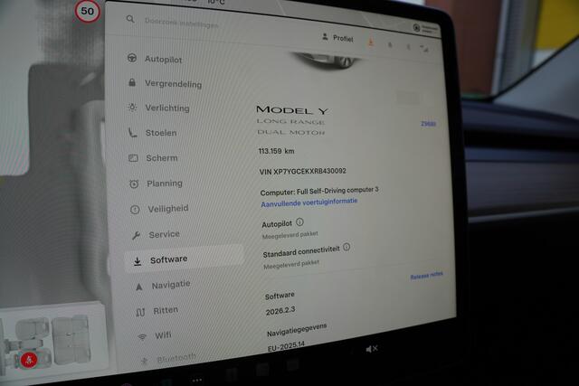 Tesla Model Y Long Range AWD 75 kWh / 93 SOH / BTW / Autopilot / Pano /Camera / Stoelverwarming /