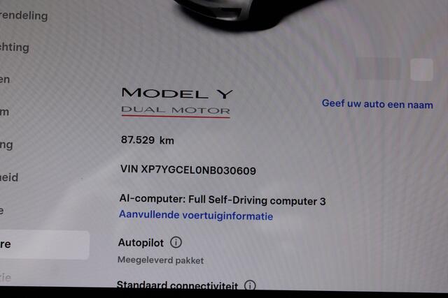 Tesla Model Y PERFORMANCE AWD 75 kWh SOh 92,4% PANO LEER AUTOPILOT 87000KM!!!