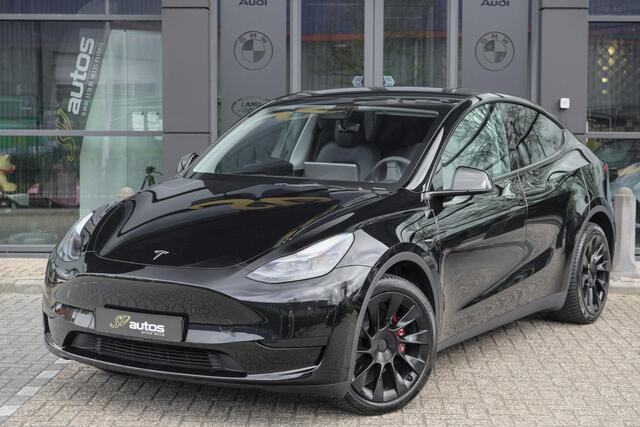 Tesla Model Y RWD 58 kWh Autopilot *BTW* *SOH 93%* 1e eigenaar Black Edition NLauto 20" LMV