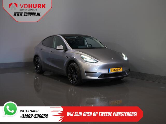 Tesla Model Y 455 Km WLTP (DEMO) Auto Pilot/ Pano/ Memory/ Elek.klep/ Stoelverw./ Navi/ 360 Camera/ Climate/ 20" LMV
