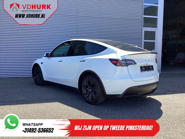 Tesla Model Y Long Range AWD 75 kWh 540 km WLTP MARGE SOH 92%/ Pano/ Warmtepomp/ Adapt.Cruise/ Memory/ Elek.klep/ Stoelverw./ Navi/ 360 camera/ Climate/ 19"LMV