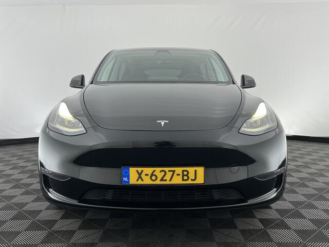 Tesla Model Y Long Range AWD 75 kWh [ 3-Fase ] {SOH-91%} (INCL.BTW) Aut. *PANO | LEATHER | AUTO-PILOT | NAVI-FULLMAP | MATRIX-LED | KEYLESS | CAMERA | DAB+ | HEATED-COMFORTSEATS | PRIVACYGLASS | TOPVIEW*