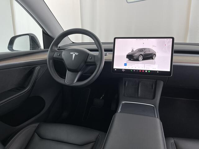 Tesla Model Y Long Range AWD 75 kWh [ 3-Fase ] {SOH-91%} (INCL.BTW) Aut. *PANO | LEATHER | AUTO-PILOT | NAVI-FULLMAP | MATRIX-LED | KEYLESS | CAMERA | DAB+ | HEATED-COMFORTSEATS | PRIVACYGLASS | TOPVIEW*
