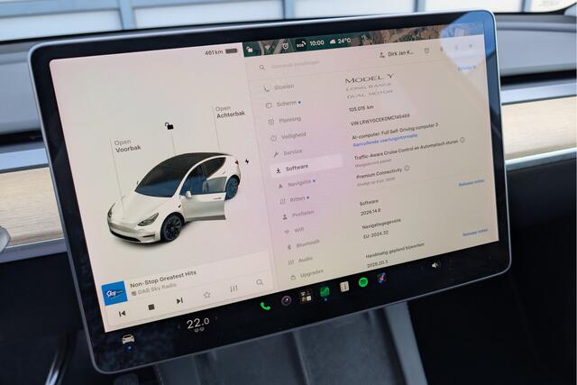 Tesla Model Y Long Range AWD 75kWh SOH 91%