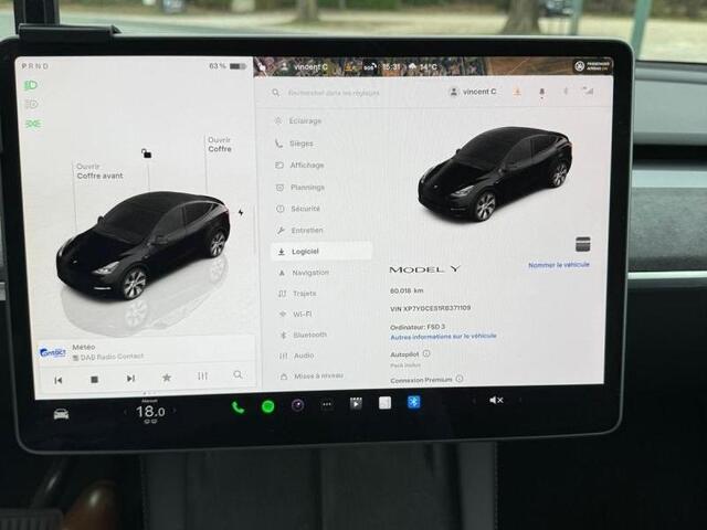 Tesla Model Y RWD 58 kWh FSD 3 | Autopilot | Pano | Leder