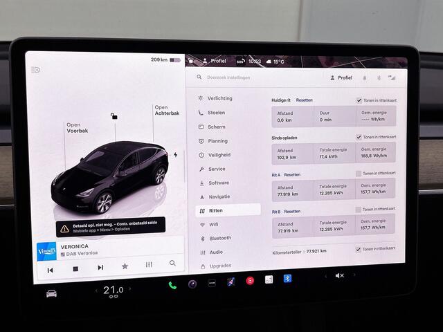 Tesla Model Y Long Range AWD 75 kWh | Navi | Clima | Leder |