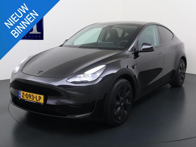 Tesla Model Y RWD 58 kWh AFNEEMBARE TREKHAAK | FABRIEKSGARANTIE OP ACCU & AANDRIJFLIJN TOT 03-2031 OF 160.000 KM | CARBON LIJSTEN |