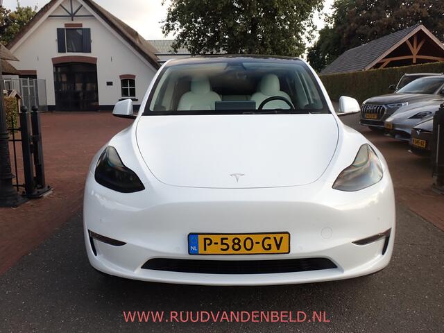 Tesla Model Y Long Range AWD 75kWh 90%SOH TREKHAAK + 20-INCH / PREMIUM-WHITE INTERIEUR