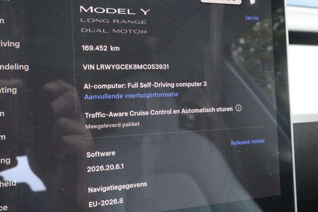 Tesla Model Y Long Range AWD 75 kWh | SOH 88% | Full Self-Driving computer 3 | Panoramadak