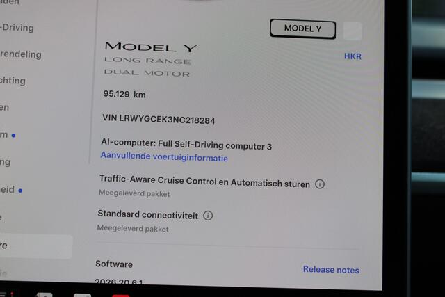 Tesla Model Y Long Range AWD 75 kWh SOh 91% PANO LEER LED 95000KM!!!