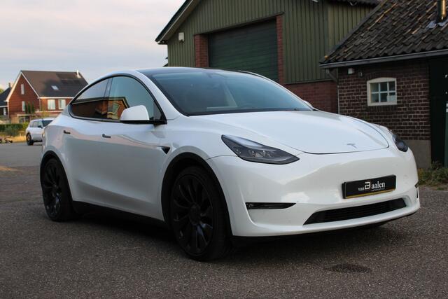 Tesla Model Y Performance AWD 75 kWh SOh 92.5% PANO LEER NAVI ORG NL 112000KM!!!
