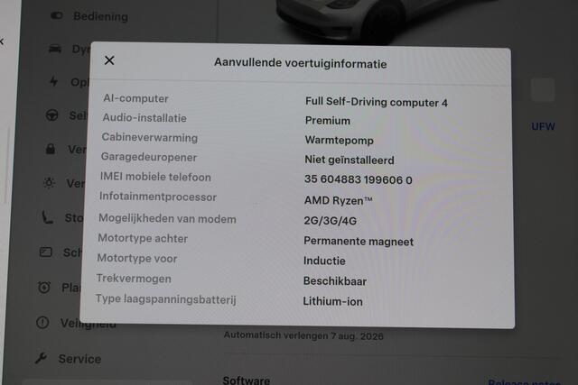 Tesla Model Y Performance AWD 75 kWh SOh 92.5% PANO LEER NAVI ORG NL 112000KM!!!