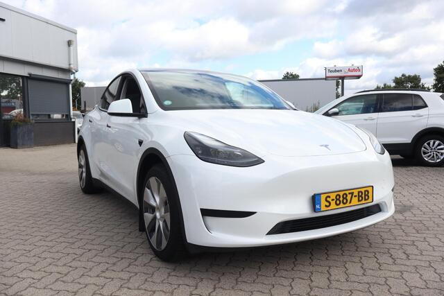 Tesla Model Y RWD 58 kWh Full Self-Driving comp 3 | SOH 88,7% | Trekhaak | Leder | Waterpomp | Nette auto!