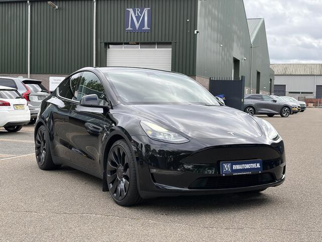 Tesla Model Y Performance AWD 75 kWh VAN 41.900:,- VOOR:39.877,- UW HERFSTVOORDEEL: 2.023,- | SOH 92% RIJKLAAR GELEVERD | TESLA FABRIEKSGARANTIE TOT 5-2027 OF 80.000 | TESLA GARANTIE ACCU + AANDRIJFLIJN T/M 05-2031/ 192.000KM|