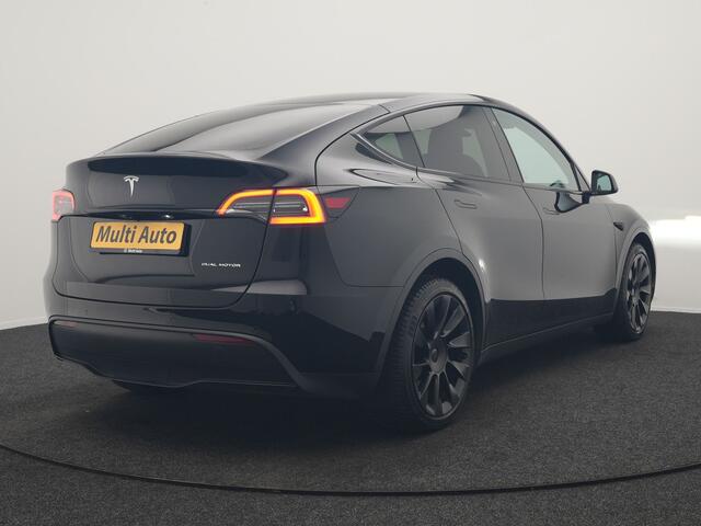 Tesla Model Y Dual Motor Long Range AWD 514pk | Trekhaak Afn. | Full Self-Driving Capability | Panodak | Adaptive Cruise | 360 Camera | Lederen Sportstoelen Memory & Verwarmd | Navigatie |