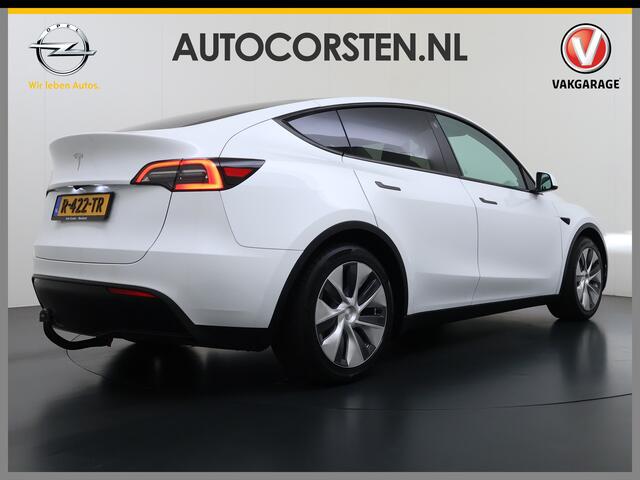 Tesla Model Y RWD 300PK SOH 90% Trekhaak Warmtepomp LFP-Accu Premium-Audio AMD Ryzen(TM) Camera's Navi Ecc Led Lmv 19" Privacy Glas Leder Stoel+Stuurverwarming Panoramadak Bluetooth Elek.Achterklep 1.600KG Trekgewicht 1e Eigenaar Origineel Nederlandse Auto – foto 5
