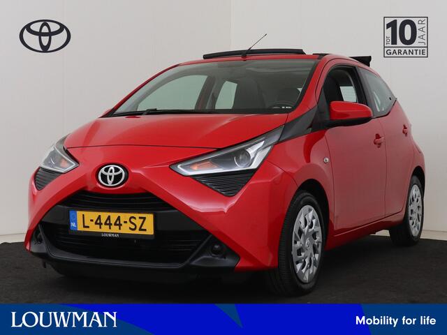 Toyota AYGO 1.0 VVT-i x-play cabrio I Apple Carplay/Android Auto I Cabriodak I Airco I 5 Deurs I Zuinig I USB I 1e Eigenaar I LOUWMAN Onderhouden I
