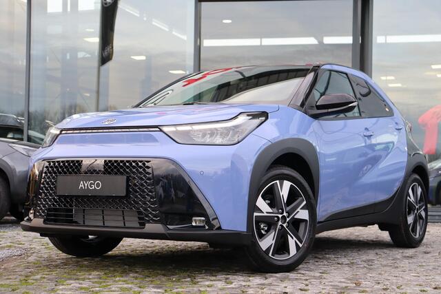 Toyota AYGO X Hybrid 115 pulse, Easy pack, Climate Control, Apple Carplay, Android Auto, Parkeercamera, Draadloos oplader, Gezichtscamera, Keyless Entry.