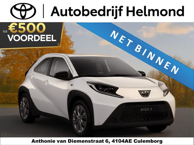 Toyota AYGO X 1.0 VVT-i MT Play ¤20.750,- RIJKLAAR! Nu ¤500,- voordeel! Nu extra scherp geprijsd!