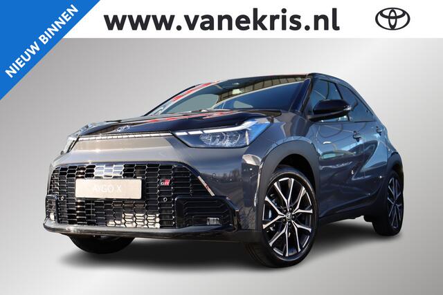 Toyota AYGO X Hybrid 115 GR Sport, Keyless entry, JBL, Stoelverwarming, Adaptieve cruise control, Parkeercamera.