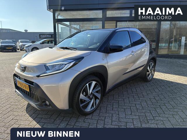 Toyota AYGO X 1.0 VVT-i MT Envy 5-Deurs | Climate control | Navigatie | Camera | 18" LM-Velgen | Elektrisch Pakket | Cruise control | Private-Glass | LED Verlichting | DAB