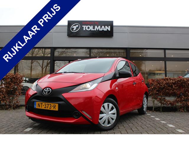 Toyota AYGO 1.0 VVT-i x-now | Rijklaar | 5-deurs | Airco | Audio | El.Pakket