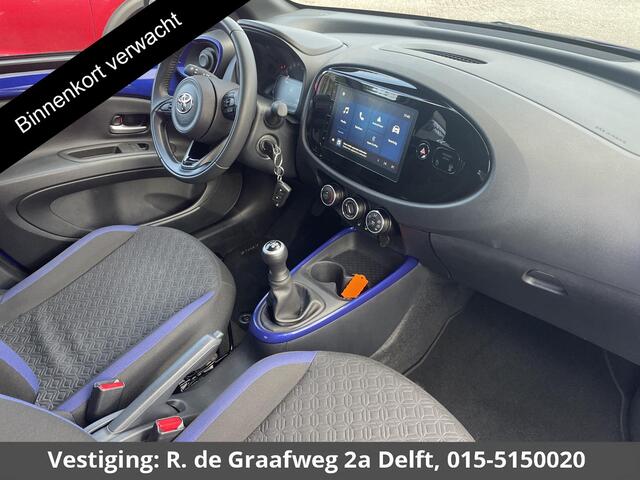 Toyota AYGO X 1.0 VVT-i MT Pulse | Apple Carplay & AndroidAUTO | Privacy Glass | Camera | Soelverwarming