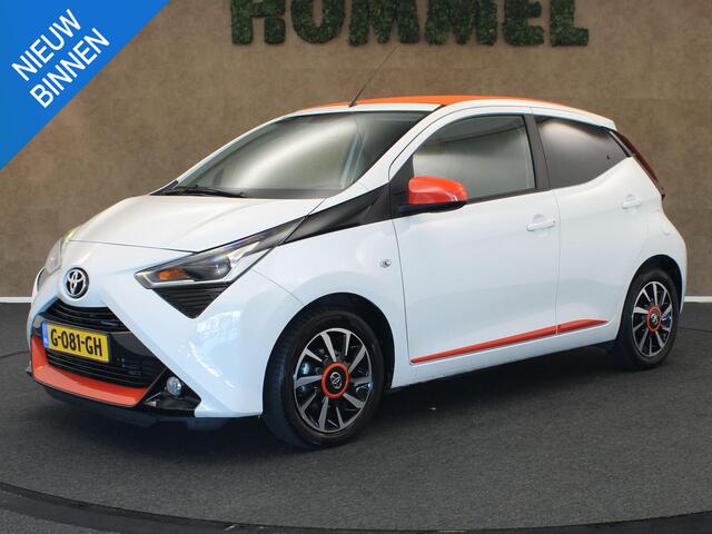 Toyota AYGO 1.0 VVT-i X- Cite Cabriodak - ORIGINEEL NEDERLANDSE AUT0 - AFKOMSTIG VAN 2E EIGENAAR - ELEKTRISCH CABRIODAK - APPLE CARPLAY/ ANDROID AUTO - CAMERA - TOERENTELLER - GROOT MULTIMEDIADISPLAY - AIRCO - ELEKTRISCH BEDIENBARE BUITENSPIEGELS - HALF LEDEREN BEKLE