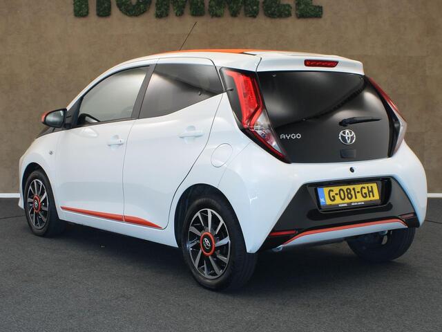 Toyota AYGO 1.0 VVT-i X- Cite Cabriodak - ORIGINEEL NEDERLANDSE AUT0 - AFKOMSTIG VAN 2E EIGENAAR - ELEKTRISCH CABRIODAK - APPLE CARPLAY/ ANDROID AUTO - CAMERA - TOERENTELLER - GROOT MULTIMEDIADISPLAY - AIRCO - ELEKTRISCH BEDIENBARE BUITENSPIEGELS - HALF LEDEREN BEKLE