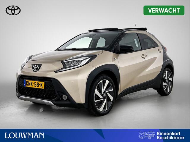 Toyota AYGO X 1.0 VVT-i S-CVT Envy Canvas Dak | BTW voertuig | Parkeersensoren voor+achter | Keyless Entry/Start | Climate Control | Draadloze telefoonlader | Navigatie | Apple CarPlay/Android Auto | Achteruitrijcamera |