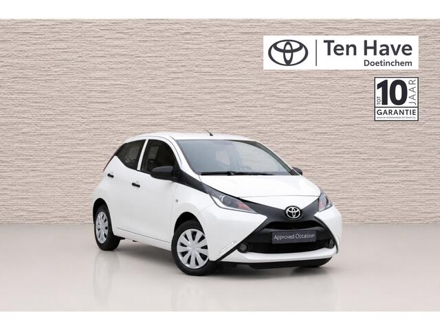 Toyota AYGO 1.0 VVT-i x-fun Handgeschakeld | Centrale deur vergrendeling | 4 speakers | Radio met AUX en USB-aansluiting | Bluetooth connectiviteit (handsfree bellen én muziekstreaming) | Stuurwiel met bediening