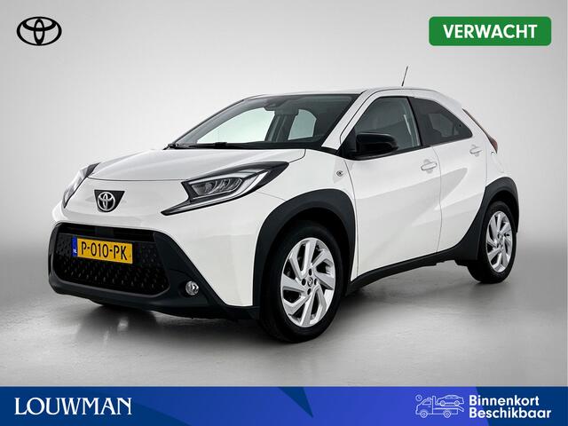 Toyota AYGO X 1.0 VVT-i S-CVT first | Dealer onderhouden | Fietsendragerbeugel | LED verlichting | Climate Control | 17" Velgen | Apple CarPlay/Android Auto | Cruise Control Adaptive |