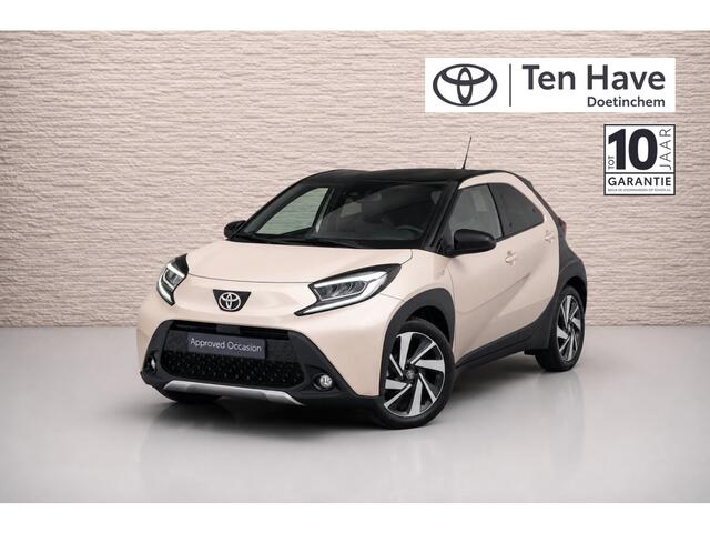 Toyota AYGO X 1.0 VVT-i S-CVT Envy Automaat | Cabrio dak | Apple Carplay / Android auto | 18" lichtmetalen velgen 'design envy' | 9" multimediasysteem met Toyota Smart Connect incl. Cloud navigatie | Apple Carplay