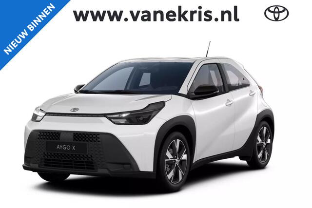 Toyota AYGO X Hybrid 115 Play, 17" velgen, Nieuw en snel leverbaar (september 2026) met €1.500 inruilpremie