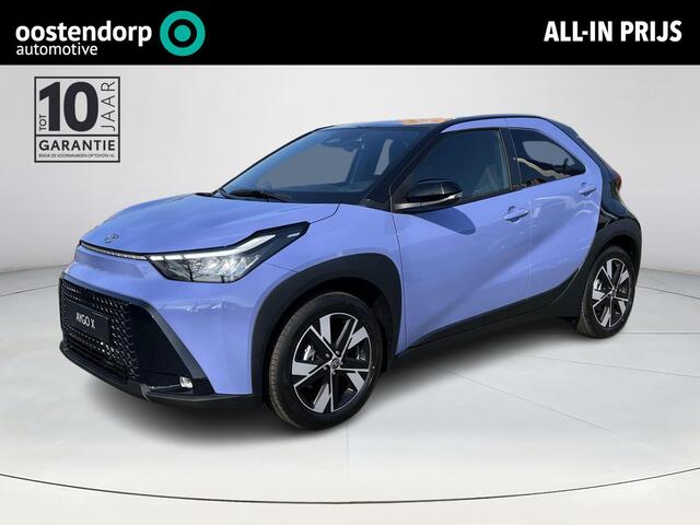 Toyota AYGO X Hybrid 115 pulse | Lavender met zwart dak | Nieuw uit voorraad leverbaar |