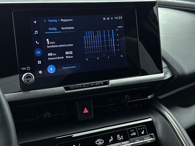 Toyota C-HR 1.8 Hybrid 140 First Edition Limited | Stoel + Stuurt + Voorruit verwarming | Navigatie | Dodehoek Detectie |