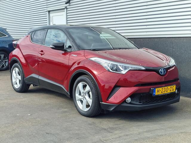 Toyota C-HR 1.8 Hybrid Style CVT-Automaat Incl: FullMap navigatie, Adaptieve Cruiscontrol, Climate control, Blindspot monitor, PArelmoer rood met zwart dak, LM velgen, Stoelverwarming.