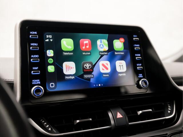 Toyota C-HR 1.8 Hybrid Active Sport Automaat (APPLE CARPLAY, NAVIGATIE, CAMERA, ADAPTIVE CRUISE, ZWART HEMEL, SPOR0TSTOELEN, LANE ASSIST, CRUISE, LED KOPLAMPEN, NIEUWSTAAT)
