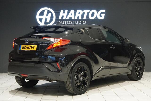 Toyota C-HR 1.8 Hybrid Black Edition + LEDER / DODEHOEK / JBL / STOELVERWARMING /