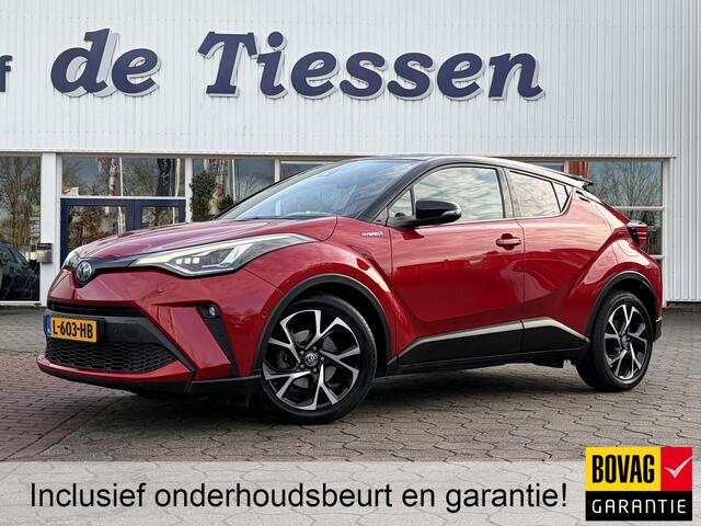Toyota C-HR 1.8 Hybrid Bi-Tone Camera, Stuurvrw., Carplay, Rijklaar met beurt & garantie!