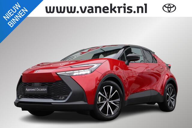 Toyota C-HR 1.8 Hybrid 140 First Edition Bitone, BSM, Apple CarPlay, Android Auto, Adaptieve cruise control.