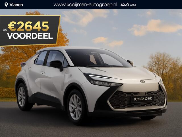 Toyota C-HR 1.8 Hybrid 140 Active ¤33.650,- RIJKLAAR! Nu ¤2.645,- voordeel! Nu extra scherp geprijsd!