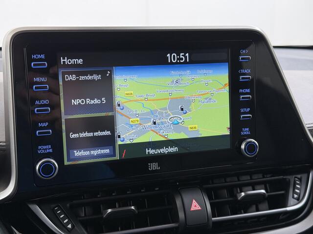 Toyota C-HR 2.0I 184PK Hybrid Automaat Leder Navi Ecc Camera Pdc JBL®-Audio Stoelverwarming Adap.Cruise Launch Edition Apple Carplay Android Auto Elek.Stoelen Lmv 18" Privacy Glas Isofix DAB Miracast(TM) Led Lane Assist Regen-Lichtsensor 1e Eigenaar Origineel Nederla