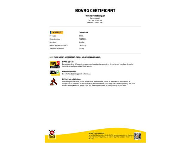 Toyota C-HR 1.8 Hybrid Style - ORIGINEEL NEDERLANDSE AUTO - PARKEERSENSOREN VOOR EN ACHTER - DODEHOEK DETECTIE - STOELVERWARMING - NAVIGATIE - ADAPTIVE CRUISE CONTROL - KEYLESS ENRTY & START