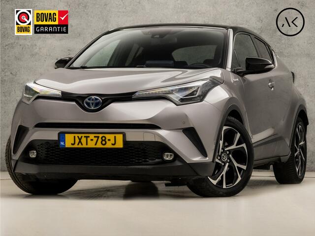 Toyota C-HR 1.8 Hybrid Sport Automaat (NAVIGATIE, CAMERA, JBL AUDIO, ADAPTIVE CRUISE, SPORTSTOELEN, STOELVERWARMING, KEYLESS, PARKEERSENSOREN, ZWART HEMEL, NIEUWSTAAT)
