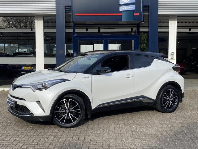 Toyota C-HR 1.8 Hybrid Bi-Tone / Automaat / Adaptieve Cruise-Control / Stoelverwarming / JBL-Audio / Dodehoek-Detectie / Afneembare-Trekhaak / Keyless / Climate-Control / Radio-Bluetooth / Navi / Camera / PDC V+A / 18'' LMV / All-Season / ENZ.