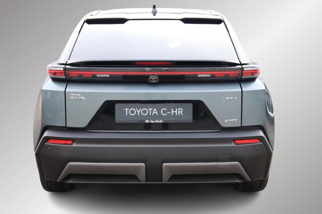 Toyota C-HR Executive AWD 77 kWh, Inruilpremie ¤2.000,-, 22kW AC, Licht Grijs interior, BSM, JBL, Bi-Tone, PANO, 360 graden camera!