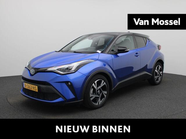 Toyota C-HR 1.8 Hybrid Business Plus | Climate Control / ECC | Licht metalen velgen 18 inch | Cruise control Adaptive | Connectiviteit, Navigatie | Half lederen bekleding zwart | Stoelverwarming | Xenon koplampen | Park Distance Control voor en achter | Achteruitrijc